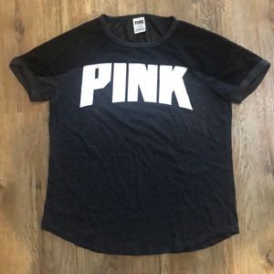 VS PINK tshirt size L mesh